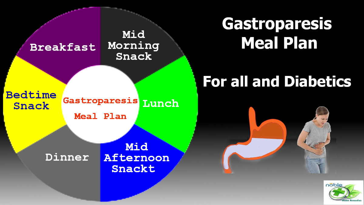 Reliable Gastroparesis Meal Plan For All and Diabetics Patients