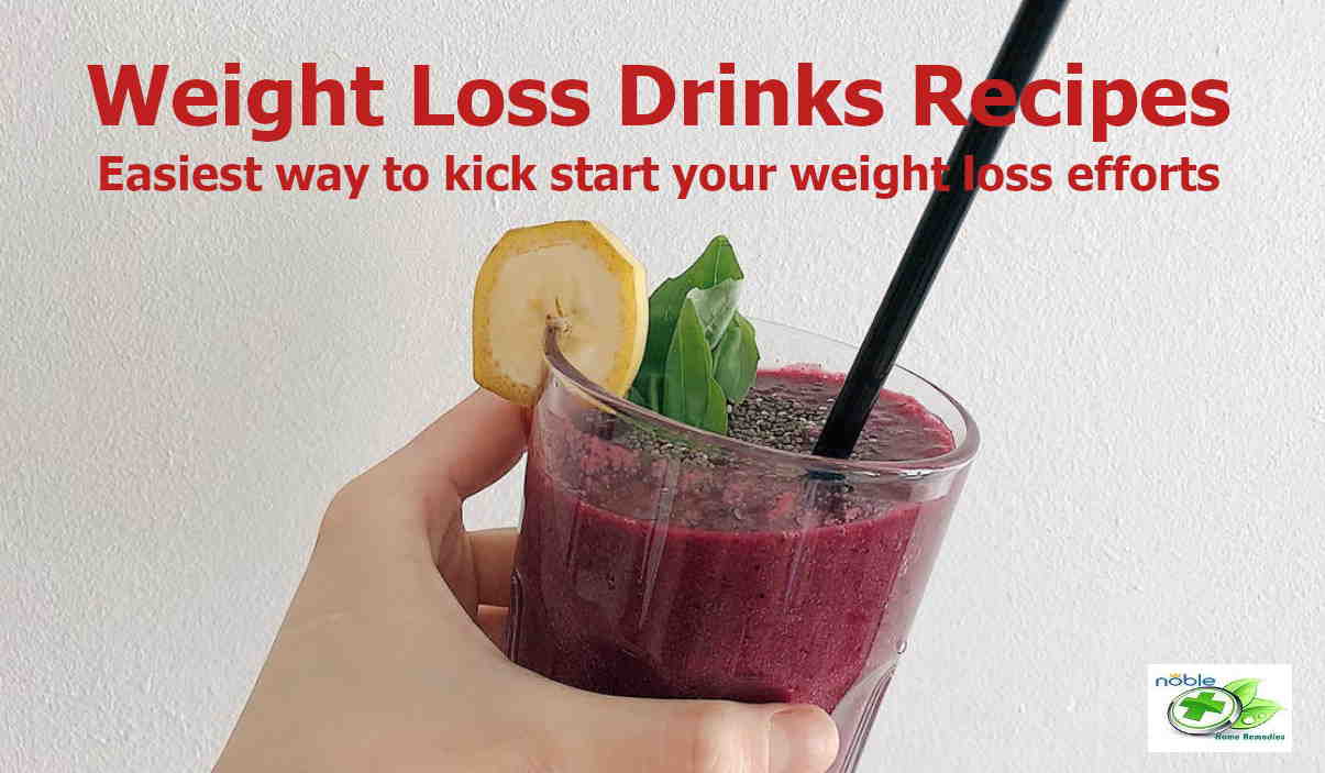 Weight Loss Drinks Recipes - Herbal, Green, Protein Shakes Recipes