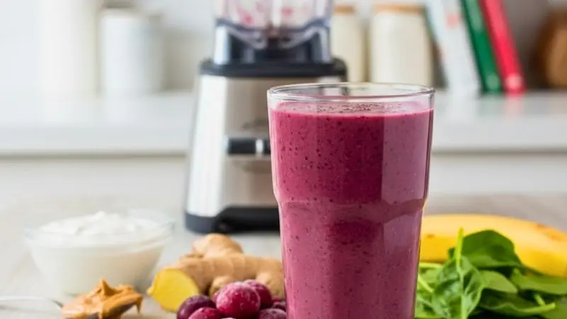 Anti-Inflammatory Cherry-Spinach Smoothie