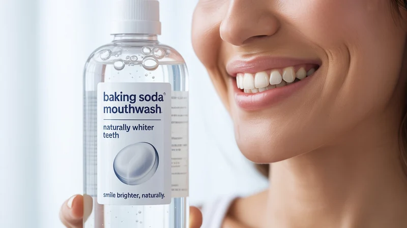 Baking Soda Mouthwash whitening teeth