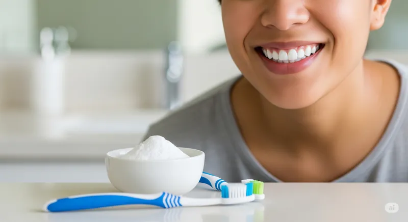 Baking Sodafor teeth whitening