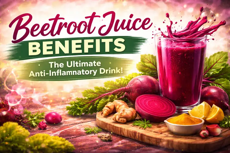 Beetroot Juice Benefits and Inflmmation