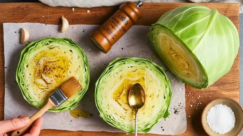 Cabbage Steaks Recipe: Ingredients & Kitchen Tools