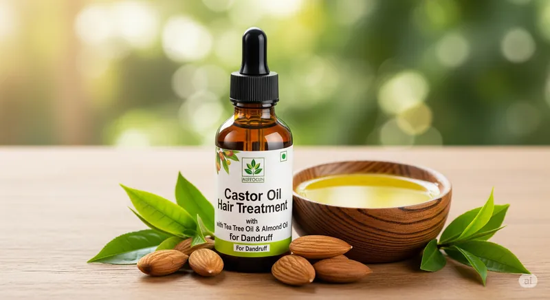 castor oil hair treatment for dandaruff
