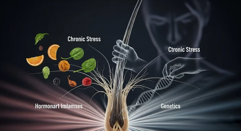 Common Reasons for Slow Hair Growth & Hair Loss