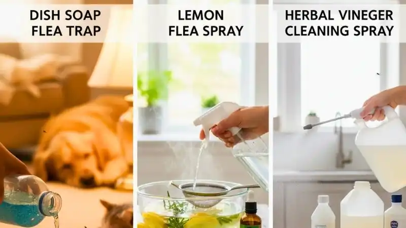 DIY Natural Liquid Fleas Remedies for House