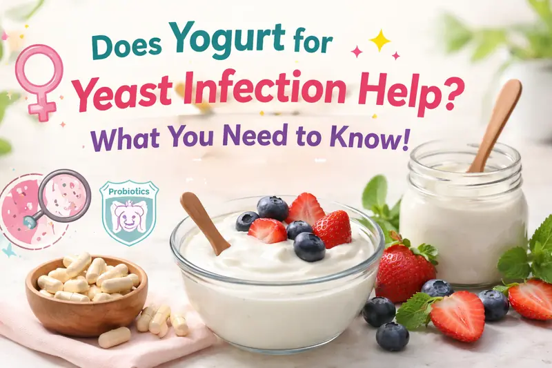 Yogurt for yeast infection