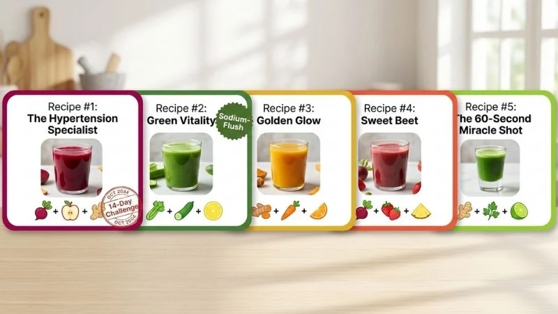 5 Easy Blood Pressure Recipes