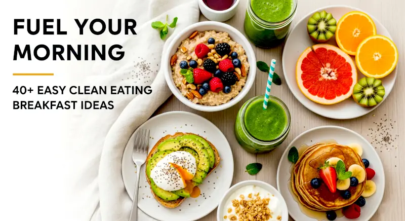 Easy Clean Eating Breakfast Ideas
