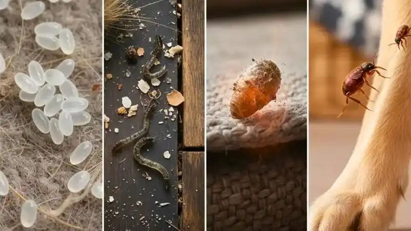 Fleas and Their Life Cycle