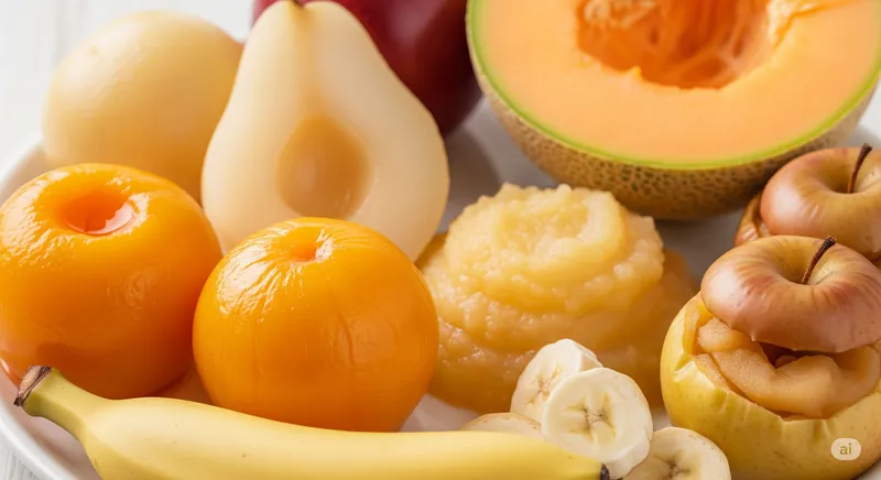 Fruits (Peeled, Cooked, or Pureed)