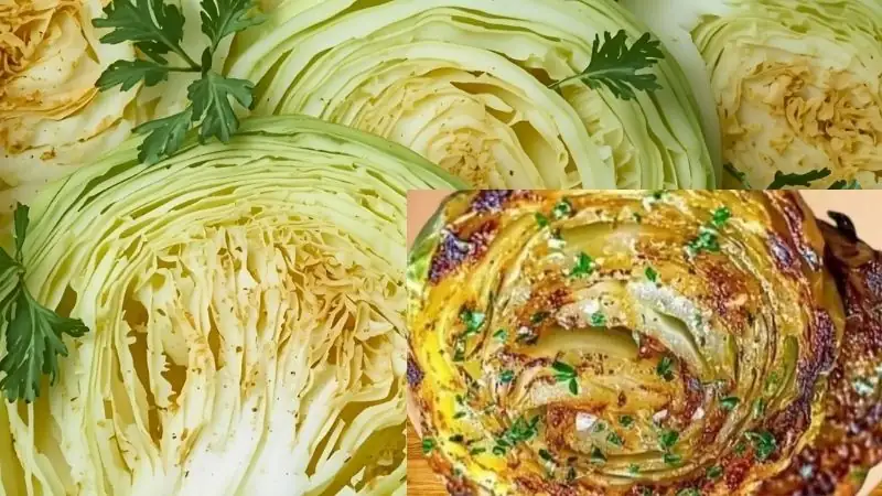 Garlic Cabbage Steaks Belong in Your Wellness