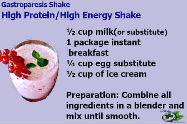 Gastroparesis Shake - High Protein and High Energy Shake