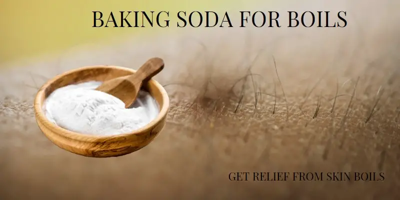 Baking soda for boils