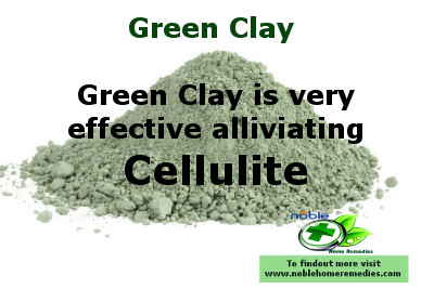 Green Clay is very effective in removing cellulite