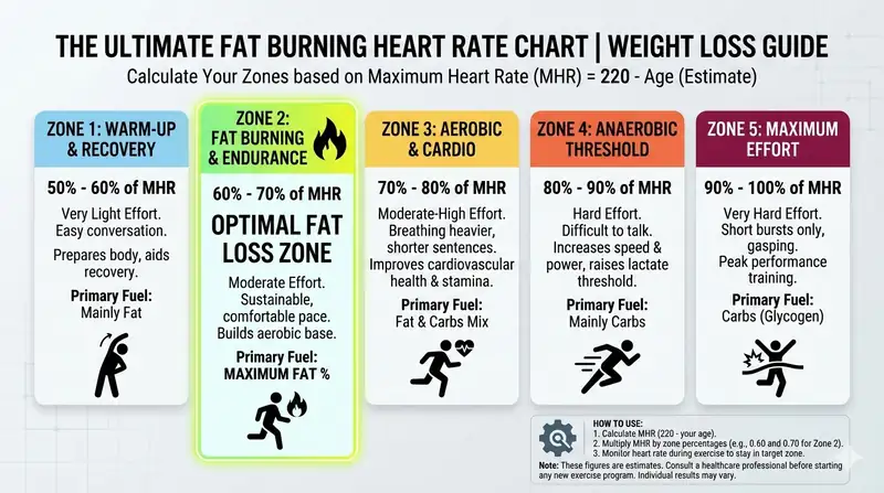 Heart Rate Zone Chart