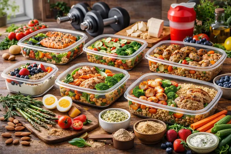 High-Protein Meal Prep for GLP-1 and Fitness Support