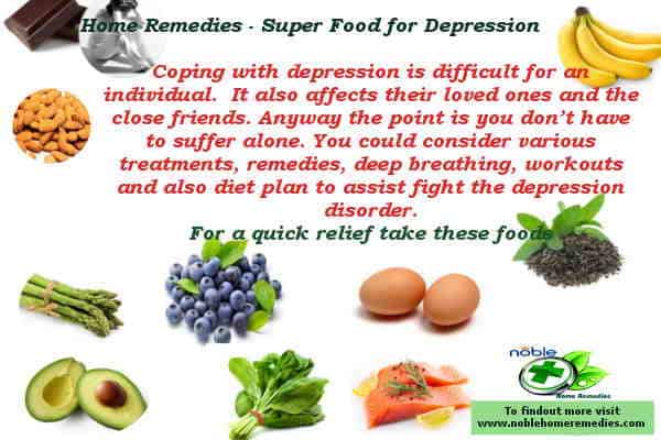 Home Remedies - Super Food for Depression - Guide