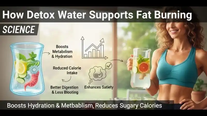 How Detox Water Supports Fat Burning