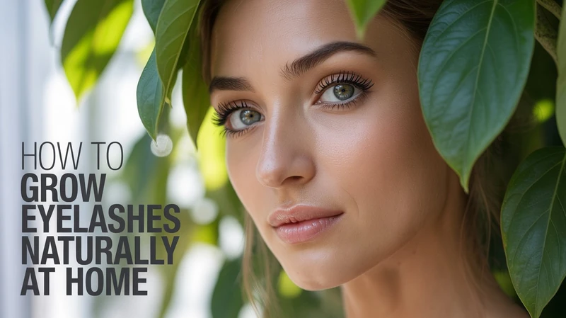 How To Grow Eyelashes Naturally At Home