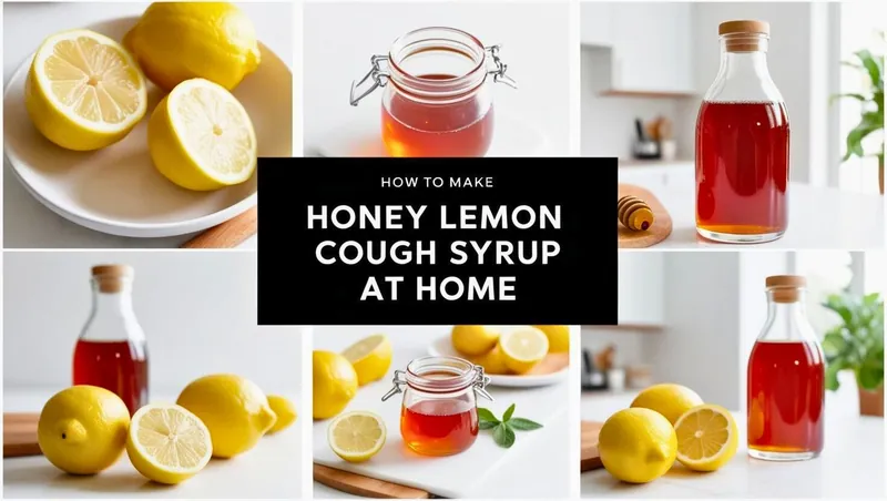 How to Make Honey Lemon Cough Syrup at Home
