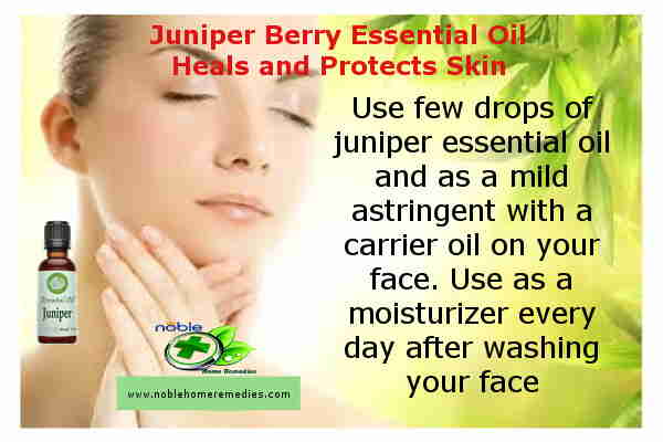 Juniper Berry Essential Oil Heals and Protects the Skin