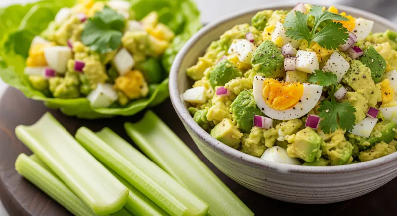 Keto Avocado Egg Salad
