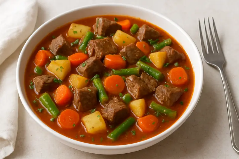 Light Beef & Veggie Stew