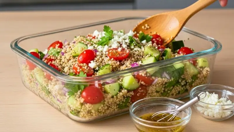Mediterranean Quinoa Salad