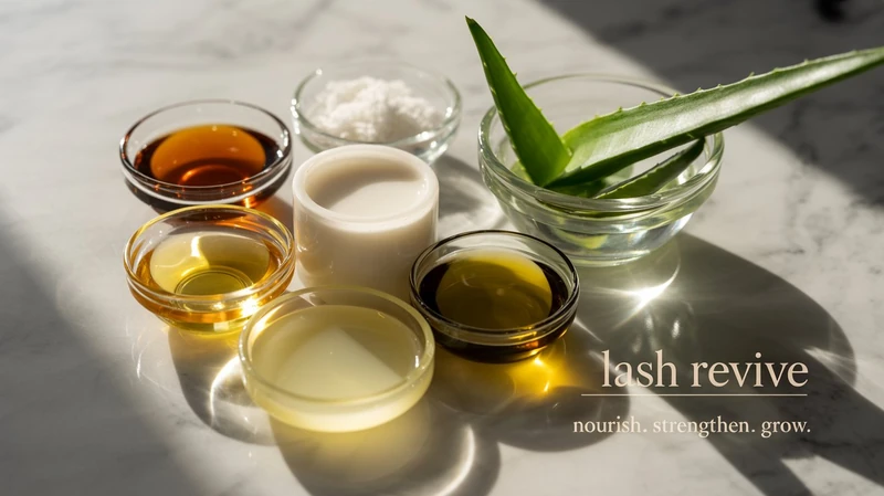 Natural Helpers for Lash Growth