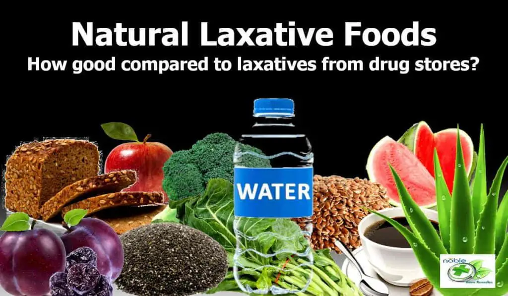 Natural Laxative Foods and Laxatives from Drug Stores