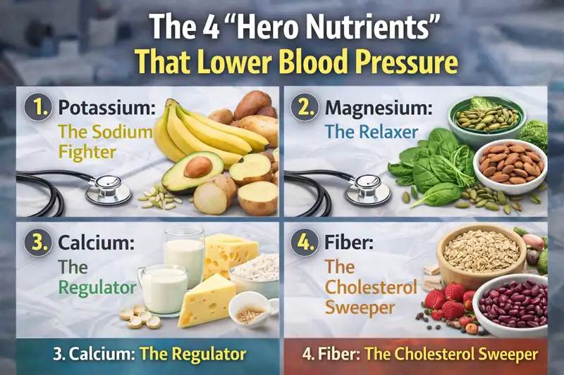 Nutrients to Lower Blood Pressure
