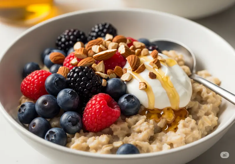 Oat Porridge with Berries