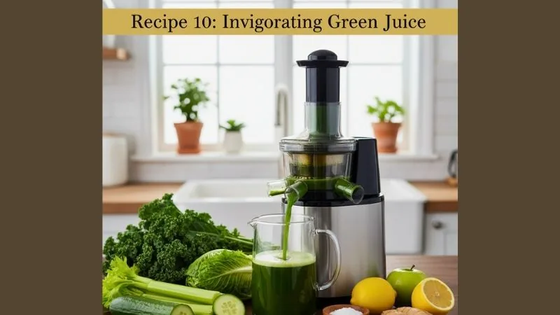 Recipe 10 Invigorating Green Juice