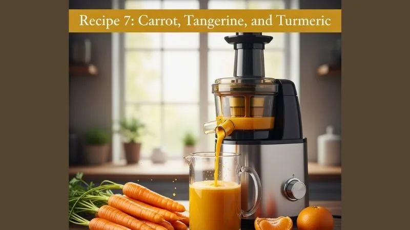 Recipe 7 Carrot, Tangerine, and Turmeric