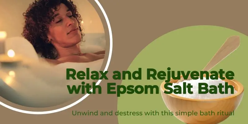 Epsom salt stress relief for instant calmness