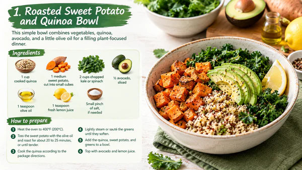 Roasted Sweet Potato and Quinoa Bowl Recipe