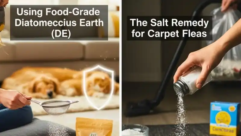 Safe Natural Powders for Indoor Flea Treatment