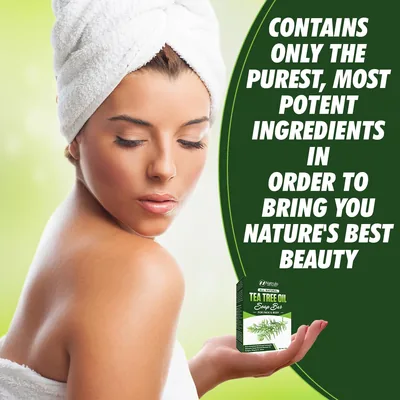 Tea Tree Oil Soap Bar for Face & Body