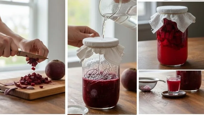 The Nightly Reset Fermented Beets