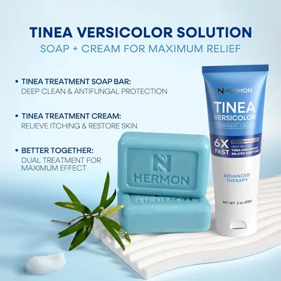 Tinea Versicolor Treatment Cream & Soap