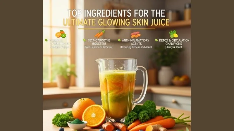 Top Ingredients for the Ultimate Glowing Skin Juice