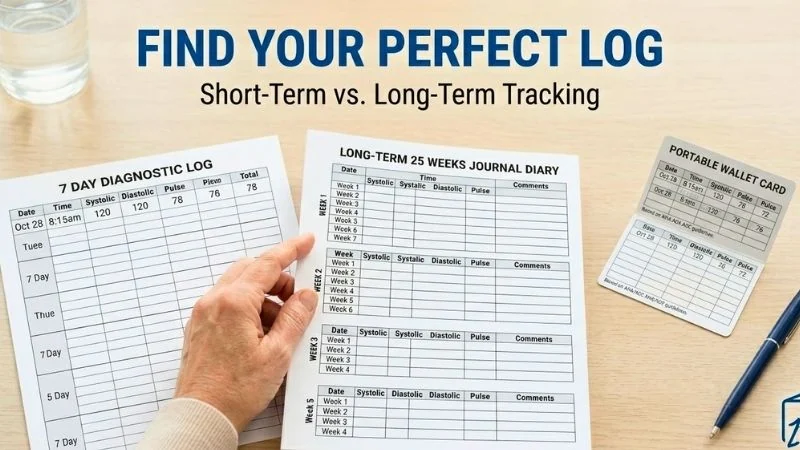 Types of Blood Pressure Logs