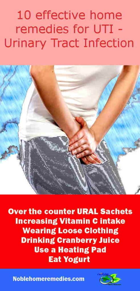 UTI - Urinary Tract Infection Home Remedies