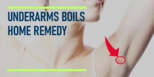 underarms boils for remedy