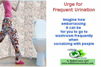 Urge for Frequent Urination - Urinary Tract Infection Symptoms