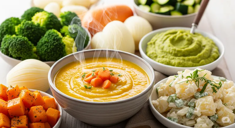 Vegetables (Well-Cooked, Peeled, or Pureed)