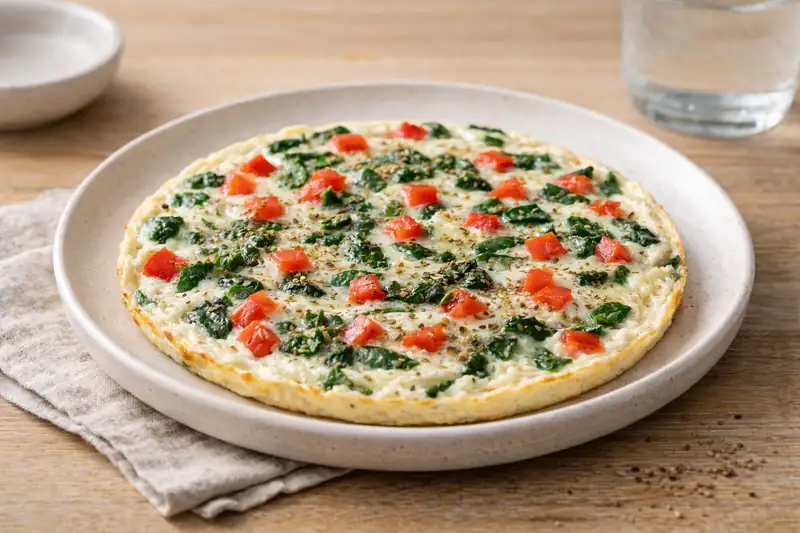 Veggie-Packed Egg White Frittata