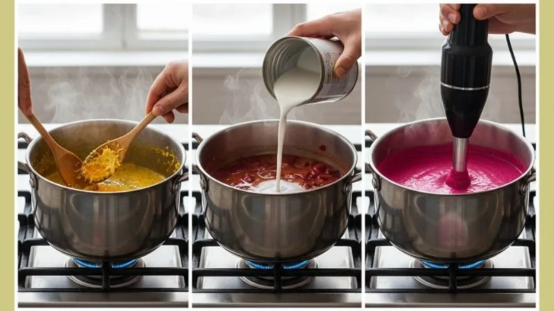 Warming Beet and Ginger Healing Soup