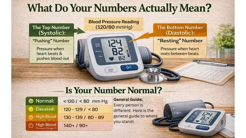 What Blood Pressure Numbers Actually Mean